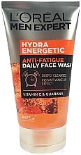 Face Cleansing Gel - L'Oreal Paris Men Expert Hydra Energetic Anti-Fatigue Face Wash — photo N1