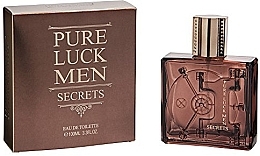 Fragrances, Perfumes, Cosmetics Linn Young Pure Luck Men Secrets - Eau de Toilette 