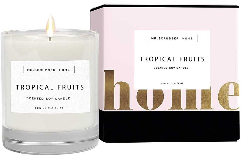 Mr.Scrubber Tropical Fruits - Scented Candle — photo N1