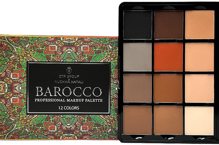 Makeup Palette - CTR Barocco Eye Shadow Palette — photo N1