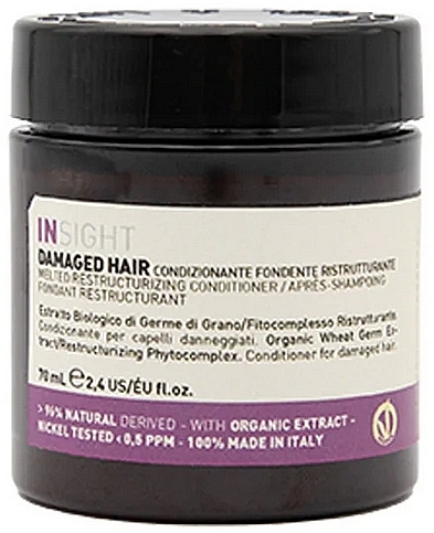 Conditioner for Damaged Hair - Insight Damaged Hair Melted Restructuring Conditioner — photo N1