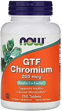 Chromium, 200 mcg - Now Foods GTF Chromium — photo N3
