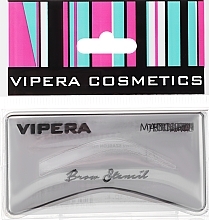 Fragrances, Perfumes, Cosmetics Eyebrow Styling Stencils, 6 pcs. - Vipera Brow Stencil