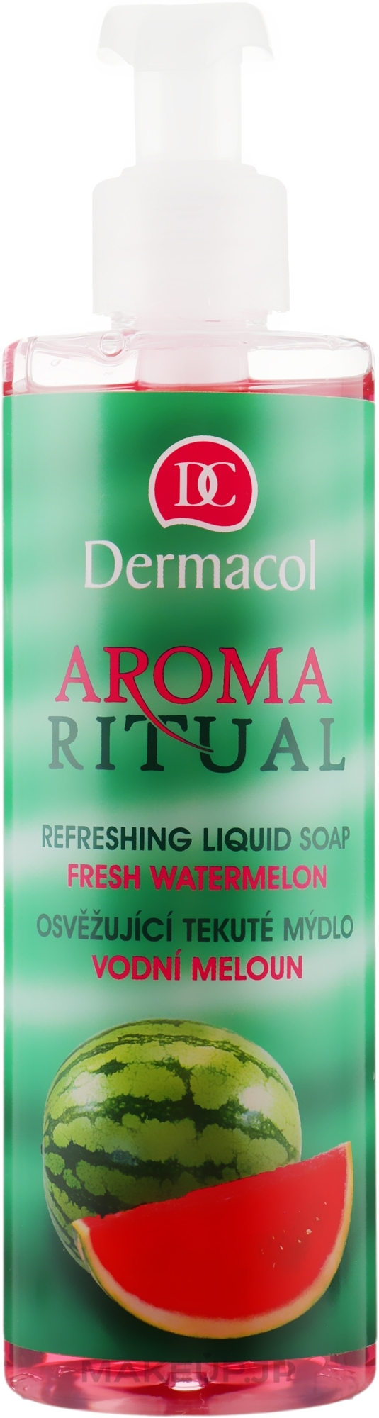 Liquid Soap "Fresh Watermelon" - Dermacol Aroma Ritual Liquid Soap Fresh Watermelon — photo 250 ml