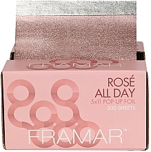 Fragrances, Perfumes, Cosmetics Foil - Framar 5x11 Pop Up Foil Rose All Day