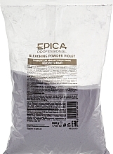 Fragrances, Perfumes, Cosmetics Lightening Powder, violet - Epica Professional Bleaching Powder Violet With Mint