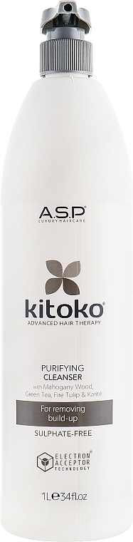 Cleansing Shampoo - Affinage Kitoko Purifying Cleanser — photo N2