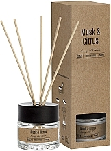 Musk & Citrus Fragrance Diffuser - Bispol Musk & Citrus Reed Diffuser — photo N1