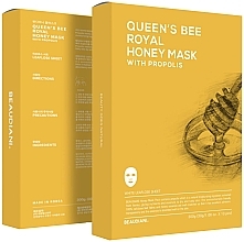 Honey Face Mask - Beaudiani Queen's Bee Royal Honey Mask With Propolis — photo N9