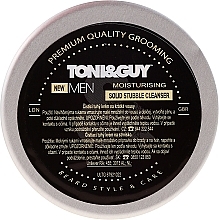 Fragrances, Perfumes, Cosmetics Cleansing Face and Stubble Cream - Toni&Guy Moisturising Solid Stubble Cleanser