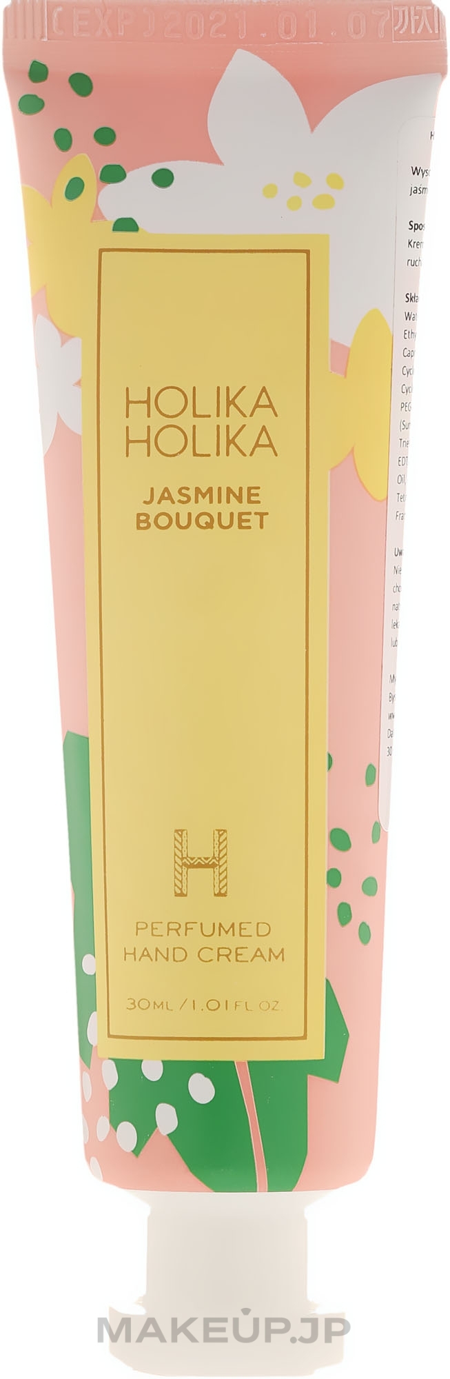 Hand Cream "Jasmine" - Holika Holika Jasmine Bouquet Perfumed Hand Cream — photo 30 ml