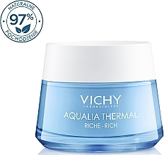 Fragrances, Perfumes, Cosmetics Rich Moisturizing Cream for Dry and Very Dry Skin - Vichy Aqualia Thermal Rich Cream