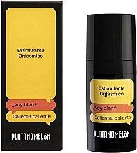 Fragrances, Perfumes, Cosmetics Stimulating Thermal Gel - Platanomelon Lubricant Orgasm Stimulating Gel