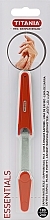 Fragrances, Perfumes, Cosmetics Nail File 10.5 cm, 180/240, 1048 B, orange - Titania