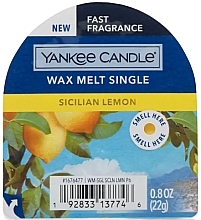 Fragrances, Perfumes, Cosmetics Sicilian Lemon Scented Wax - Yankee Candle Wax Melt Sicilian Lemon Tarts