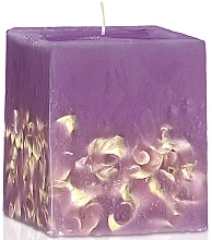 Fragrances, Perfumes, Cosmetics Aromatherapy Candle "Lilac" - Bulgarian Rose Perfume Fragrant Wax Candle Lilac