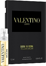 Fragrances, Perfumes, Cosmetics Valentino Born In Roma Uomo Yellow Dream - Eau de Toilette (sample)