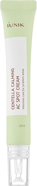 Soothing Spot Cream for Problem Areas - IUNIK Centella Calming Ac Spot Cream — photo N1