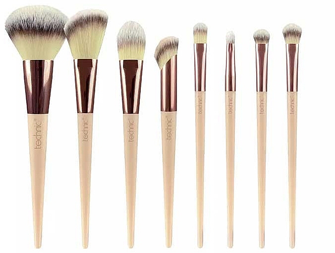 Makeup Brush Set, 8 pcs - Technic Cosmetics Makeup Brush Set — photo N3