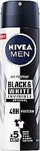 Fragrances, Perfumes, Cosmetics Men Antiperspirant Deodorant Spray "Invisible for Black and White" - NIVEA MEN Invisible for Black & White Power Deodorant Spray