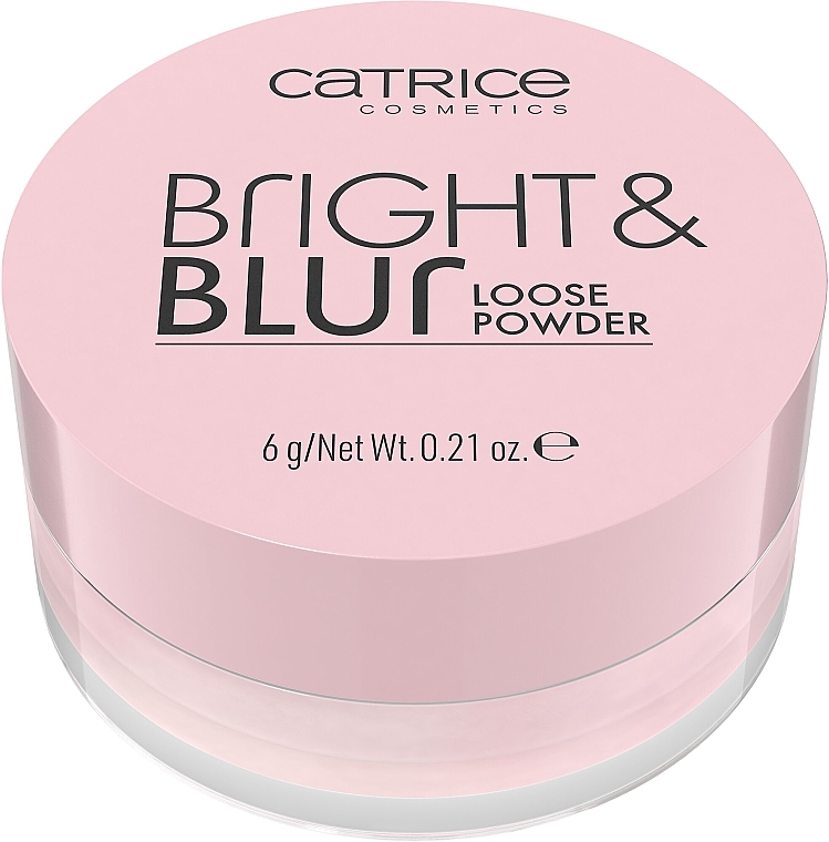 Brightening and Smoothing Loose Powder - Catrice Bright & Blur Loose Powder — photo N2