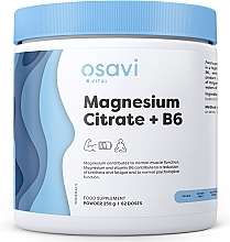 Fragrances, Perfumes, Cosmetics Magnesium Citrate + B6 Powder - Osavi Magnesium Citrate + B6 Powder