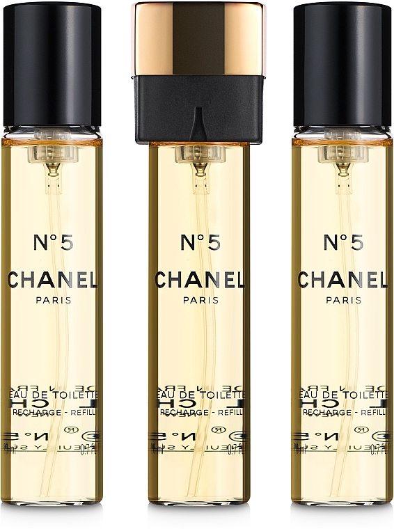 Chanel N5 - Set (refill/3x20ml) — photo N2