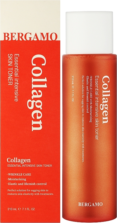 Collagen Face Toner - Bergamo Collagen Essential Intensive Skin Toner — photo N2