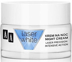 Fragrances, Perfumes, Cosmetics Night Face Cream - AA Laser White Face Cream