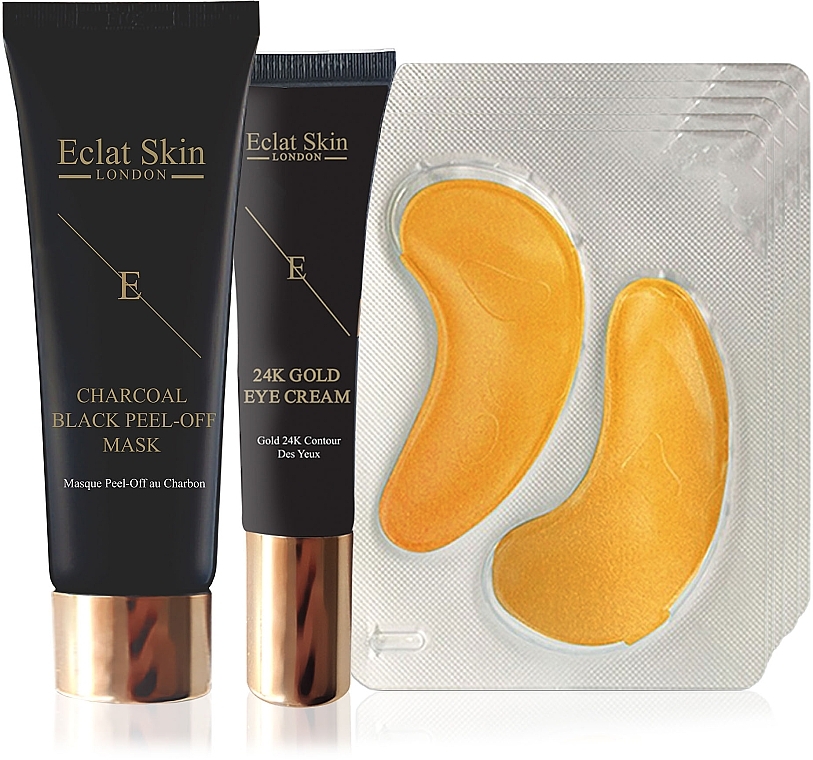 Set - Eclat Skin London (f/mask/50ml + eye/cr/15ml + patch/10pcs) — photo N1