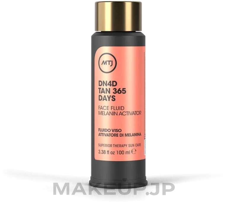 Face Melanin Fluid-Activator - MTJ Cosmetics Superior Therapy Sun DN4D Tan 365 Days — photo 100 ml