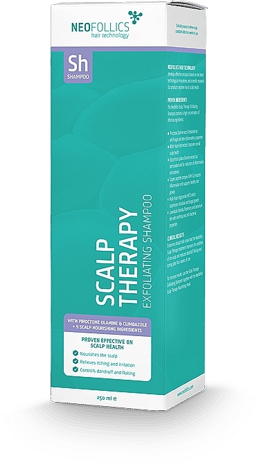 Exfoliating Shampoo - Neofollics Hair Technology Scalp Therapy Exfoliating Shampoo — photo N4