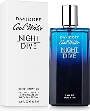 Fragrances, Perfumes, Cosmetics Davidoff Cool Water Night Dive - Eau de Toilette (tester with cap)