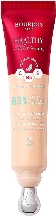 Eye Concealer Serum with Applicator - Bourjois Healthy Mix Serum Roll-On Concealer — photo N2