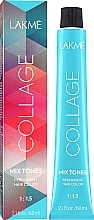 Hair Cream Color - Lakme Collage Mix Tones Hair Color — photo N1