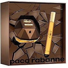 Fragrances, Perfumes, Cosmetics Paco Rabanne Lady Million Prive - Set (edp/50ml + mini/10ml)