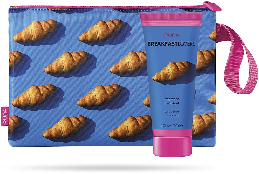 Set - Pupa Breakfast Lovers Croissant (sh/milk/200 ml + pouch) — photo N1