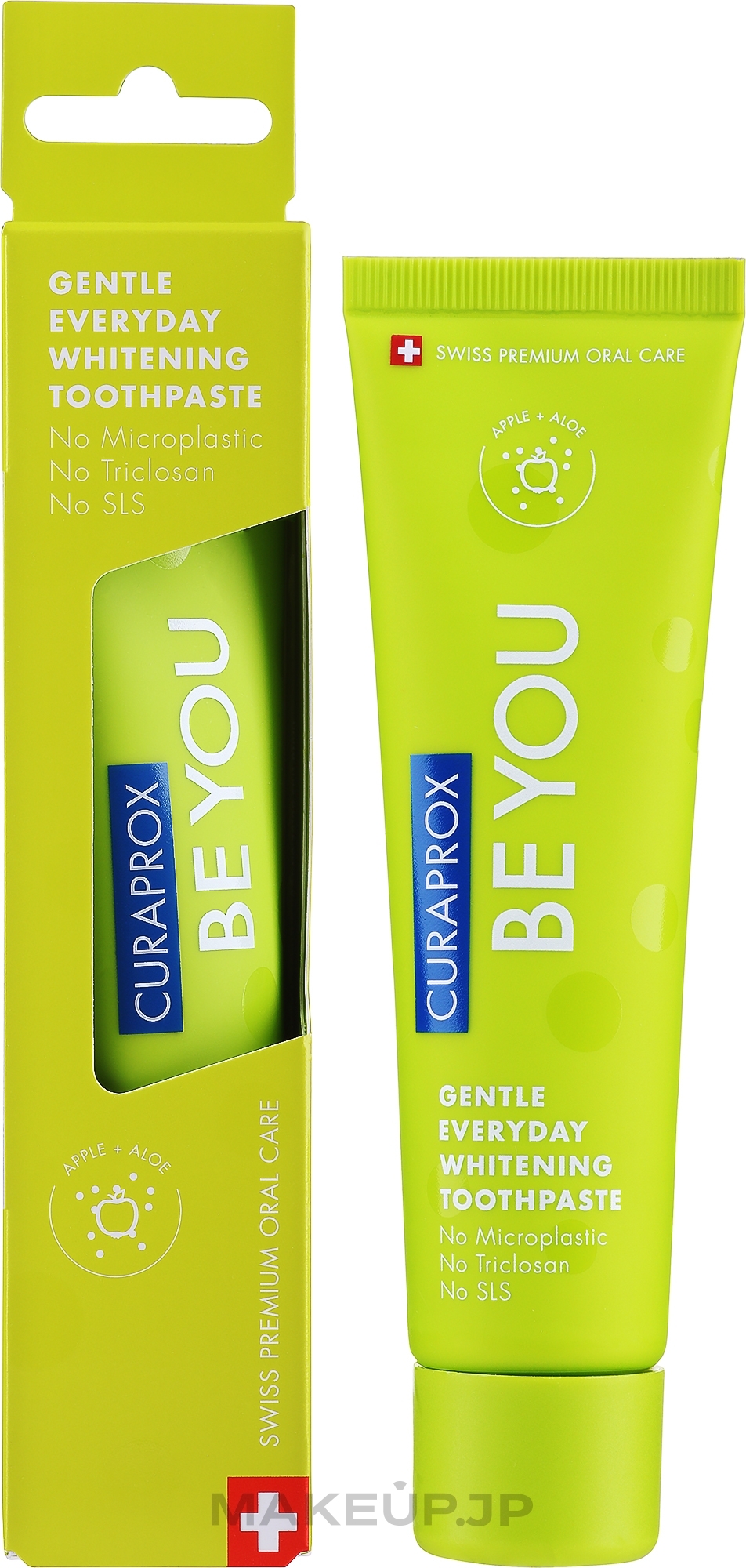 Apple & Aloe Toothpaste - Curaprox Be You Explorer Toothpaste — photo 60 ml