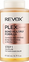 Salon Hair Restoration Formula, step 1 - Revox Plex Bond Multiply Formula Step 1 — photo N1