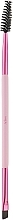 Fragrances, Perfumes, Cosmetics Double Eyebrow Brush - Aden Cosmetics Twin Eyerbrow Brush