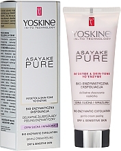 Fragrances, Perfumes, Cosmetics Dry and Sensitive Skin Enzyme Peeling - Yoskine Asayake Pure Bio Enzym Peeling