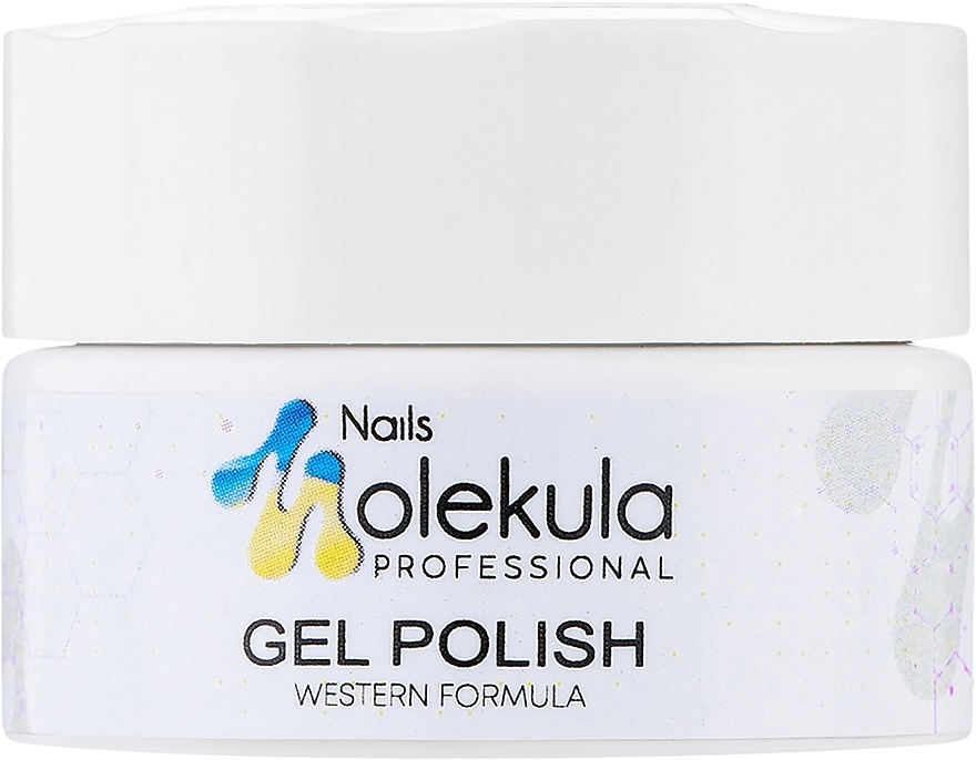 Glitter Gel Polish - Nails Molekula Gel Polish Western Formula Magic Night — photo N1