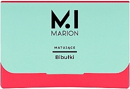 Fragrances, Perfumes, Cosmetics Mattifying Face Wipes, 50 pcs. - Marion
