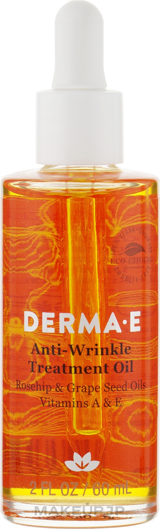 Anti-Wrinkle Vitamins A & E Oil - Derma E Anti-Wrinkle Treatment Oil — photo 60 ml