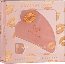 Set - Crystallove Sellove Rose Quartz Gua Sha Set — photo N3