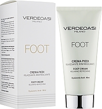 Relaxing & Refreshing Foot Cream - Verdeoasi Foot Cream Relaxing Refreshing — photo N2