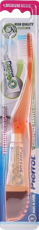 Travel Compact Toothbrush, orange - Pierrot Travel Compact — photo N1