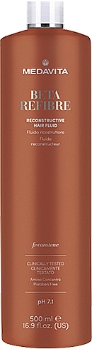 Deep Repairing Fluid for Damaged Hair - Medavita Beta Refibre Recontructive Hair Fluid — photo N1