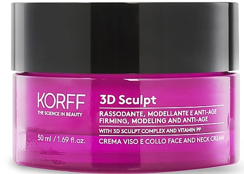 Anti-Aging Face & Neck Cream - Korff 3D Sculpt Face Crema — photo N1