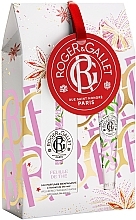 Fragrances, Perfumes, Cosmetics Roger & Gallet Feuille de The Wellbeing Fragrant Water - Set (f/water/30ml + h/cr/30ml)